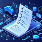 AI legal research tools evaluation checklist featuring interactive 3D elements showcasing security, content, and integration criteria for Australian law firms